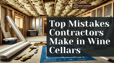 Top Mistakes Contractors Make in Wine Cellars | Wine Guardian Dealer
