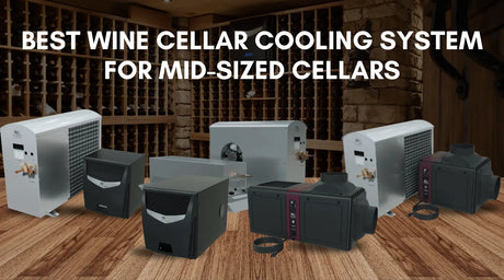 Best Wine Cellar Cooling System for Mid-Sized Cellars