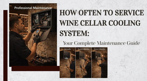 How Often Should You Service a Wine Cellar Cooling System? Intervals by Configuration (2026) - Wine Guardian Dealer