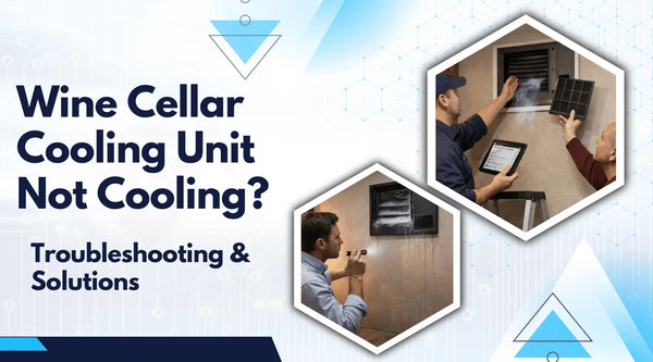 Wine cellar cooling unit not cooling: causes in order, owner checks and when to call for repair - Wine Guardian Dealer