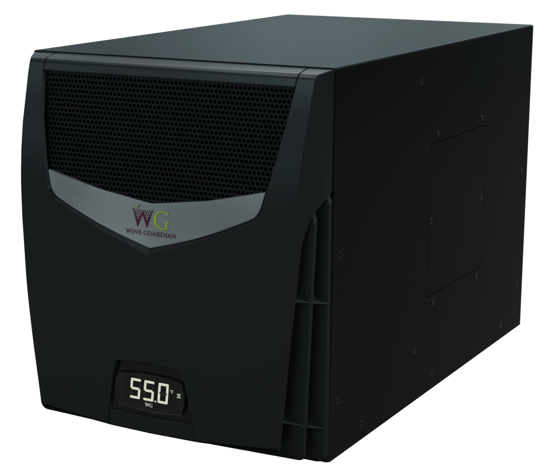 Wine Guardian TTW04B Sentinel through-the-wall wine cellar cooling unit front view - Wine Guardian Dealer