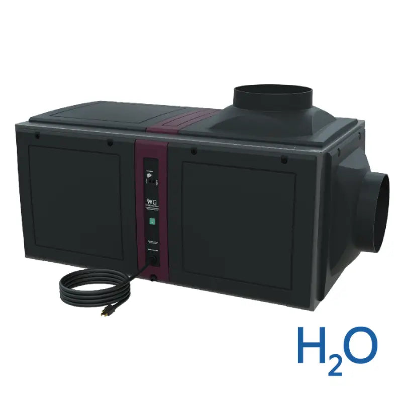 Wine Guardian D088WC Ducted Water Cooled Wine Cooling System Left Side View