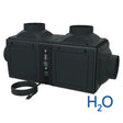 Wine Guardian DP25WC water-cooled ducted wine cellar cooling unit, left side view - Wine Guardian Dealer