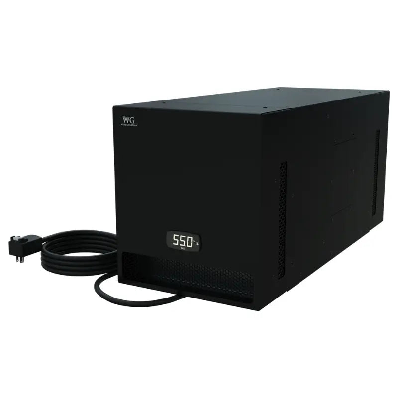 Wine Guardian TTW01B Defender Through-The-Wall Wine Cellar Cooling Unit with the Power Calbe