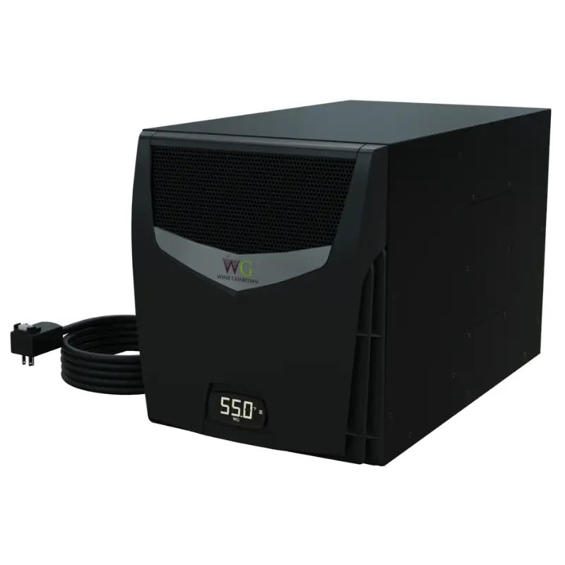 Wine Guardian TTW04B Sentinel Through-The-Wall Wine Cellar Cooling Unit with the Power Cable