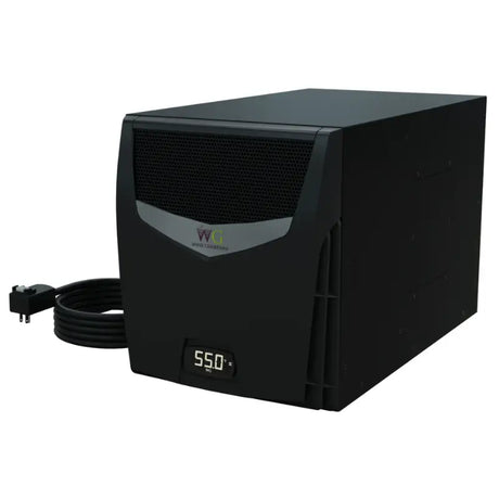 Wine Guardian TTW04B Sentinel Through-The-Wall Wine Cellar Cooling Unit with the Power Cable