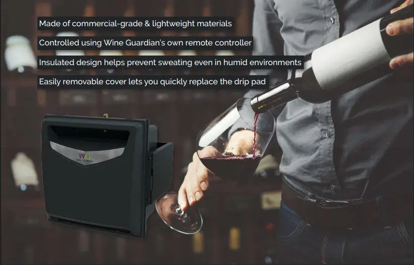 Wine Guardian ductless split unit with key features  Wine Guardian Dealer