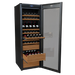 Wine Guardian Luxury Aficionado Style Multi-Zone Wine Refrigerator Shelves with Wine Bottles