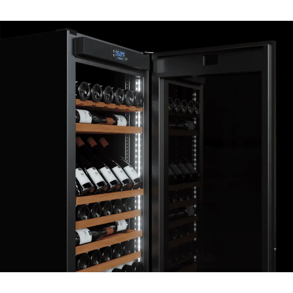 Wine Guardian Luxury Aficionado Style Multi-Zone Wine Refrigerator Close View