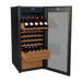 Wine Guardian Luxury Aficionado Style Single-Zone Wine Fridge with Shelves and Bottles