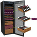 Wine Guardian Luxury Aficionado Style Single-Zone Wine Fridge Show Shelves