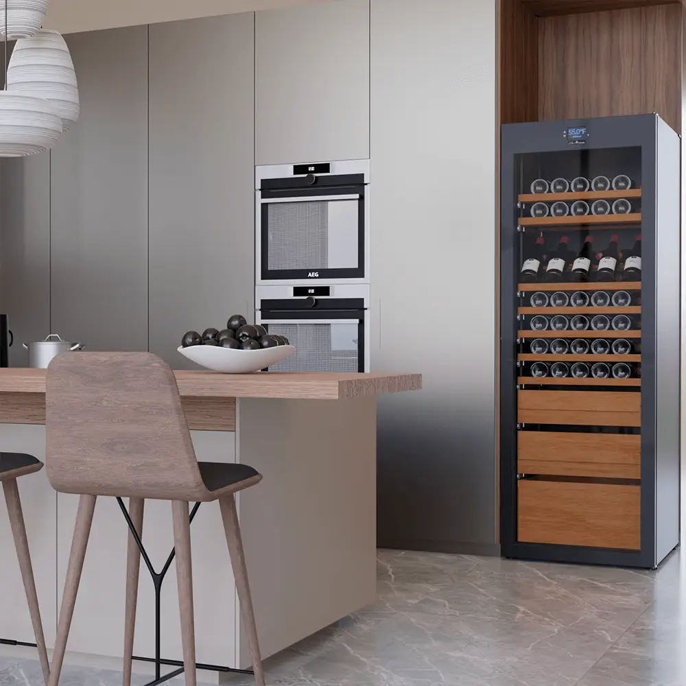 Wine Guardian Luxury Connoisseur Style Single-Zone Wine Fridge