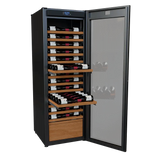 Wine Guardian Luxury Enoteca Style Multi-Zone Wine Cooler Open Door