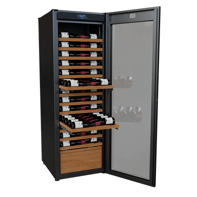 Wine Guardian Luxury Enoteca Style Multi-Zone Wine Cooler Open Door