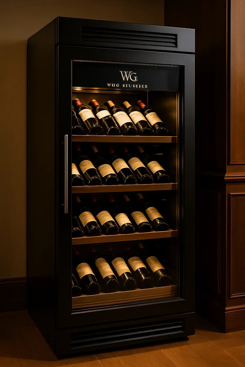 Wine Guardian cabinet luxury features